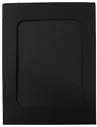 Cabilock 10stücke Retro Papier Bilderrahmen Schwarz Hängende Fotodekoration Mit Schnur Und Clips Für Kreative Wandgestaltung Und Projekte