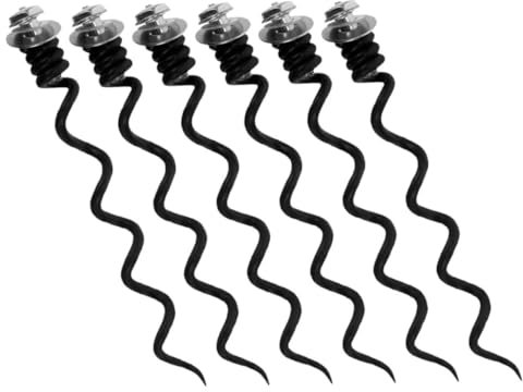 TOPPERFUN 6pièces Décapsuleur à Spirale Métal Remplacement Aiguille De Tire-bouchon Pour Réparation De Vin à