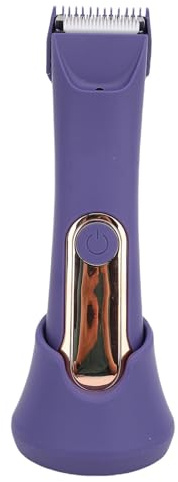 Dioche Rifinitore Elettrico per del Corpo Ricaricabile per Zona Bikini, Gambe, Ascelle, Testa di Taglio in Acciaio Inossidabile, Materiale ABS