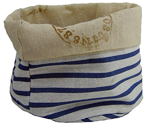 osters muschel-sammler-shop Maritime Deko-Artikel ┼ Türstopper ┼ Utensilo ┼ Juteball - Schlüsselanhänger ┼ Stoff-Rettungs-Ring ┼ Farbe Natur-braun ┼ Trendartikel (Stoff Korb Maren)
