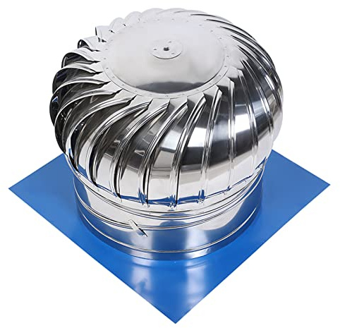 ZXCASDF Comignolo Girevole,Inossidabile Attacco a Sfera Attacco Ventilazione,Cappuccio Girevole del Camino Girevole Anti-downdraught,Cappello Camino,Cappuccio Camino,200mm