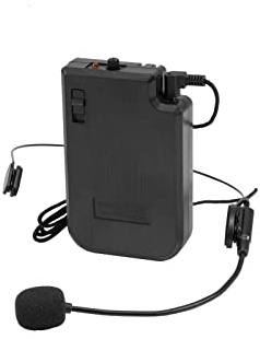 OMNITRONIC WAMS-10BT2 MK2 Taschensender inkl. Kopfbügelmikrofon 863MHz | Taschensender mit Kopfbügelmikrofon für WAMS-10BT2 MK2