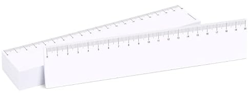 Haftnotiz - Lineal 20 cm (5 Blöcke je 50 Blatt) mit Platz zum Beschriften. Fotodokumentation von Wunden, Gutachten, Kfz Wertermittlung, Unfall- und Transportschäden