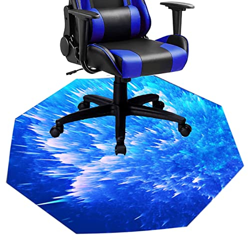 ALFAAL Bodenschutzmatte Bürostuhl Schallschutz Gaming Teppich Schreibtischstuhl Unterlage,Verhinderung von Kratzen (Color : 9)