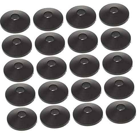WOONEKY 20 Piezas Anillo De Sellado Pernos De Inodoro Arandelas De Sellado Tornillo De Junta De Inodoro Arandelas De Goma Cónicas Tornillos De Tanque De as as De