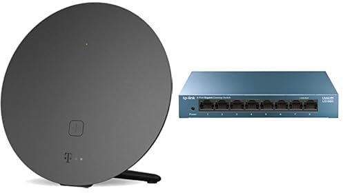 Telekom Speed Home WLAN für Ihr Starkes & stabiles Heimnetzwerk & TP-Link TL-LS108G LAN Switch 8 Port Netzwerk Switch