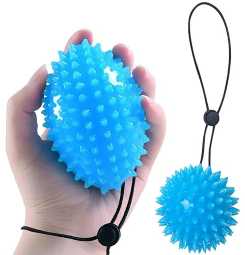 Handtrainer Ball Finger Squeeze Therapie Grip Strengthener Trainer Stress Relief Ball zur Verbesserung der Flexibilität Entlastung Finger und Handgelenk, für Reha, Arthritis, Karpaltunnel