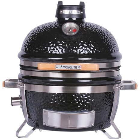 POWERHAUS24 Monolith x Tim Mälzer ICON PRO Serie 2.0 Keramik Multi-Funktions-Grill - unendlich viele kulinarische Möglichkeiten - Funktion trifft Ästhetik
