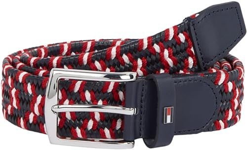 Tommy Hilfiger Herren Denton Elastic Leather 3.5 Am0am13375 Fester Gürtel