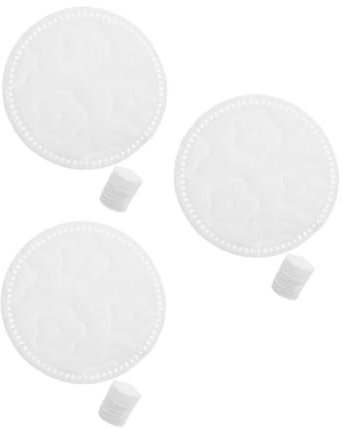IWOWHERO 3stücke Runde Baumwoll-makeup-pads Dicke Gesichtspads Für Sanfte Reinigung Und Abschminken Für Tägliche Pflege Und Unterwegs