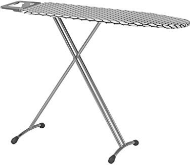 ASSE da Stiro in Acciaio Inossidabile, ASSE da Stiro Regolabile da 60-95 cm, Tavolo da Stiro Traspirante con Assorbimento d'Acqua, Adatto per Hotel, Modello Esagonale, Forniture per Lavander