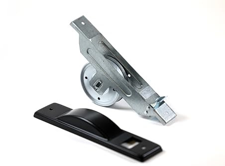 Avvolgitore semincasso mm165 mt 6 per serranda tapparella placca nera