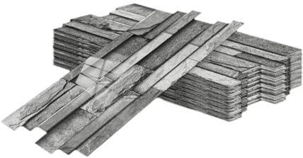 SZLIFE 48 Pezzi di Carta da Parati autoadesiva in Mattoni di Pietra, Pannello murale in Finta Pietra, Effetto 3D, per camerette dei Bambini, Cucina, Scale, a