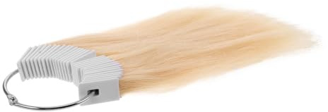 SMASOLO Campioni Per Test Chioma Umani 30 Pezzi Kit Professionale Per Parrucchieri Ciocche Colore Realistico Per Esercitazione e Tinta Salone