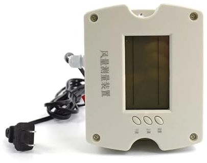 Toplionace Capteur de Vitesse D'air à Tube de Pitot Haute Précision, Anémomètre Thermique pour Mesure du Débit D'air Industriel Cvc, Sonde en Acier Inoxydable, Plage de 0 à 30 M/S