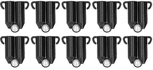 Haofy 10 PZ Tipo B Forcella Giunto di Collegamento Pali da Giardinaggio Supporti per Piante Rampicanti Connettori Diametro Interno 11mm per la Costruzione di Traliccio (Forcella B Diametro Interno