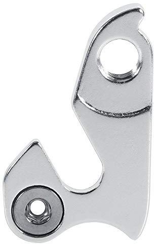 Rear Derailleur Hanger, 1Pcs Mountain Road Bike Gear Hanger Aluminium Alloy Rear Gear Mech Frame Tail Hook Dropout Adapter with Nuts for ycle Bikes Cycling (8#)
