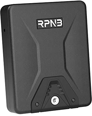 RPNB Gun Safe, Security Safe Lock Box, Portable Safe, Handgun Safe, Key Lock Box