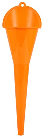 Wresetly Entonnoir multi-fonctions pour réservoir de voiture, moteur à essence, additif d', moto, machines agricoles, entonnoir jaune