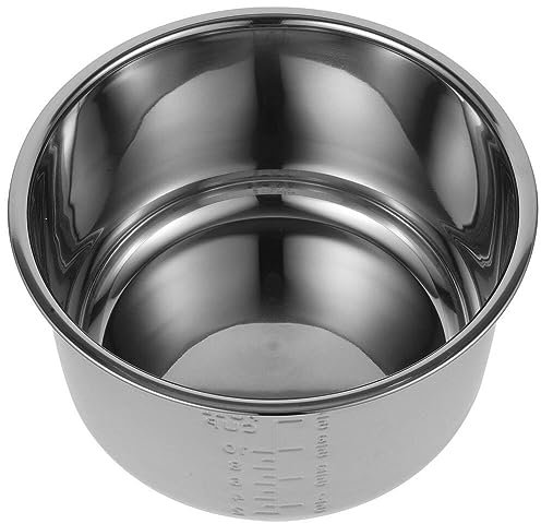 BESTonZON Cuckoo Rice Cooker Inner Pot Replacement Stainless Steel Liner for One Pot 5l