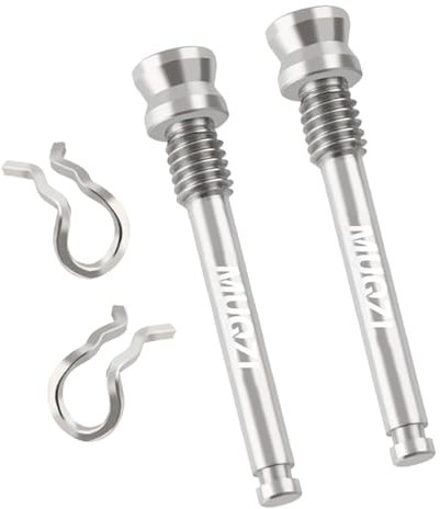 Dickly Bicycle Disc Brake Pads, Grub Screws, Bicycle Brake Caliper Bolts, Mountain Bike Inserts, Screws, Sports Bicycle Accessories, silver