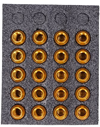 Aluminiumverriegelungs -Lug -Muttern M12X1.5 Gewinde 1,3 -Zoll (Gold)