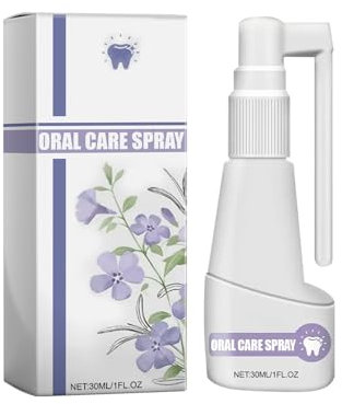 Aoseiens Spray de soin buccal à l'huile de girofle - Spray pour maux de dents - Spray naturel pour tartre dentaire - Spray d'huile de girofle - Soulage les gencives douloureuses - Gonflement des
