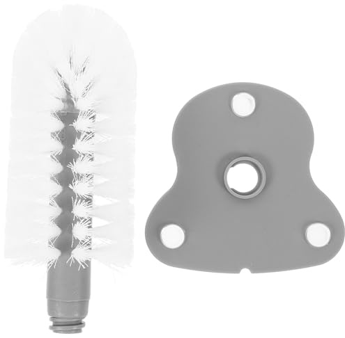 Toyvian Cepillo para Caparazón de Tortuga Ventosa, Material ABS Resistente, Adecuado para Suministros de Reptiles y Limpieza en Acuarios