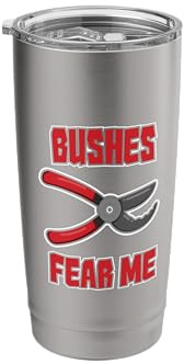 Plant Lover Secateurs Gardening Garden Gardeners Stainless Steel Insulated Tumbler