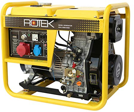 Rotek Diesel Stromerzeuger GD4-3-6000-5EBZ (5,5 kVA / 400V 50Hz 3-phasig)