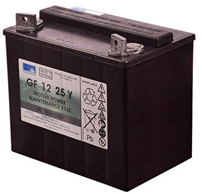 Sonnenschein GF 12 25 V Gel Batterie 12V 25Ah Akku Industriebatterie 700 Zyklen