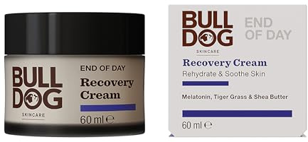 BULLDOG SKINCARE End of Day Recovery Face Cream for Men, 60ml