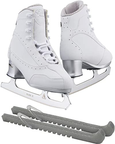 Jackson Ultima Skridskor Softec White Elite ST7200 Dam 9-pack med skateguard