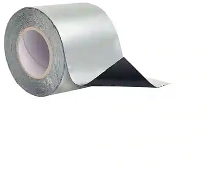 Outiror - Ruban D'Étanchéité Bitumineux - Ruban Adhésif Aluminium - Bricolage Et Réparation - 10 mètres x 10 cm