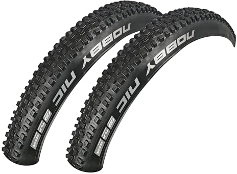 2X Schwalbe Nobby NIC 57-584 Faltreifen 27.5x2.25 Fahrradreifen Mantel Tire