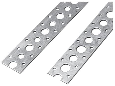 Lochbänder zum Niederspannen empfehlen sich für die Verwendung bei Installationsarbeiten an Wänden Decken und Böden. (19 mm)