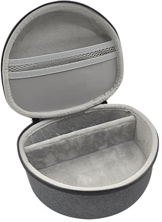Musiin Headphone Case Compatible with Sony MDR7506 Marshall Mid ANC Monitor | Professional WH-1000XM4 and More,Dark Grey Ant Pattern Shell with Light Grey Velvet Interior