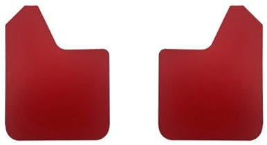 Auto Paraspruzzi Parafanghi Universali Rally Sport Parafanghi Paraspruzzi Parafanghi Parafanghi Anteriori Posteriori Per Auto Pick-up SUV Furgone Camion Paraspruzzi Auto(2pcs red)