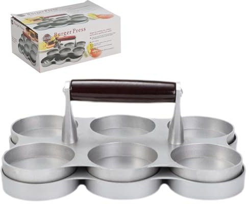 Hamburger Press Patty Maker, Meat Patty Press for Homemade Burgers, Stuffed Burger Press, Ideal for Crab Cakes, Sausages, and Dough Patties, Easy-to-Use Burger Shaper