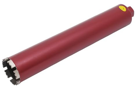 WooDerson Kernbohrkrone, Kernbohrkrone für Kernbohrgerät, Durchmesser beträgt 76mm, Effektive Bohrtiefe ca. 410mm für Bohrungen in Beton Hartmauerwerk Ziegel Asphalt Mörtel und Stein