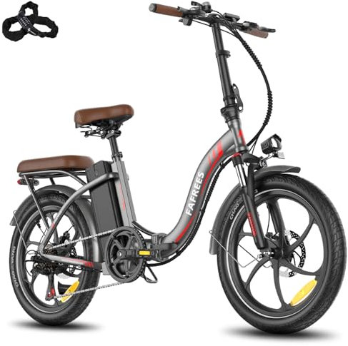 Fafrees 2025 F20+ PRO Fatbike E-Bike Erwachsene 22,5Ah/810Wh Akku [ Offiziell ] 20 Zoll Fatbike Klappbar Elektrofahrrad 250W, E-Mountainbike Herren Damen 140kg, Elektro Faltrad 20°, Klapprad 25km/h