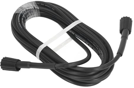 Sewer Jetter Hose High Pressure Water Pipe Cleaning Explosion Proof Drain Cleaning Hose 8 Meters Length 22MM Inner Diameter 14MM Insert Core for Home Garden Car Cleaning