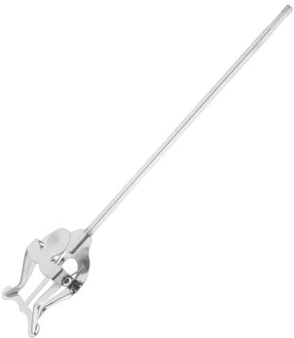 Metall Notenclip für Leier, Saxophon Klemmhalterung in Silber | Marschmusik, zum Halten von Notenblättern, Stilvolles Design, Leicht zu Transportieren