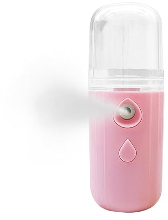 Nano Sprayer, Nano Mister Hydrating Humidifier with 30 ml Water Tank – Portable Sprayer, Rechargeable Facial Steamer for the Face