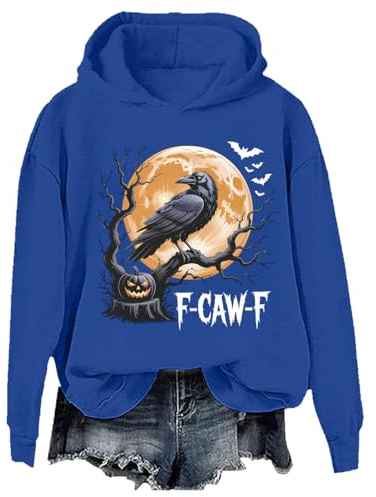 F Caw F Hoodie Funny Black Crow F-Caw-F Black Bird Fcawf Crow Shirt Unisex