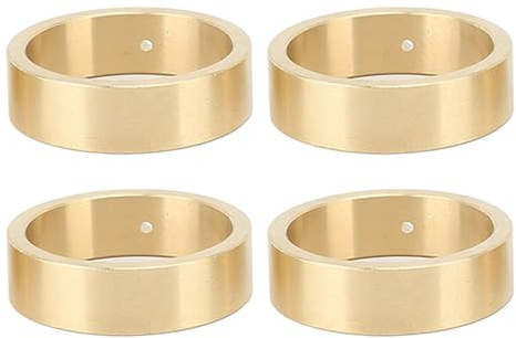 DGLDCSHUAI 4 pièces anneau de contrepoids de jante de roue pour HOBBYPLUS 1/18 4WD CP18P RC voiture 1,50 pouces de diamètre 0,39 pouces de largeur