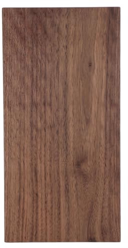 Ipetboom Panneau de Contreplaqué en Noyer 30x15x1 Cm, Planche Bois Dur pour Loisirs Créatifs et Gravure, Matériau Construction Robuste, Feuille Artisanale Bois Naturel pour Décoration