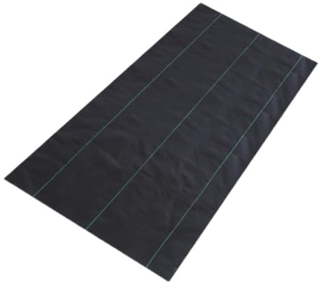 4m x 10m Weed Barrier Landscape Fabric,Heavy Duty Weed Block Fabric Ground Cover,Permeable Garden Weed Control Mat for Flower Beds,UV Resistant Polypropylene,Suppresses Weeds
