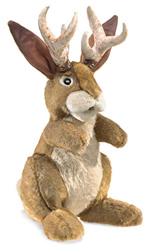 Folkmanis 3117 Hand Puppet Brown - Cream