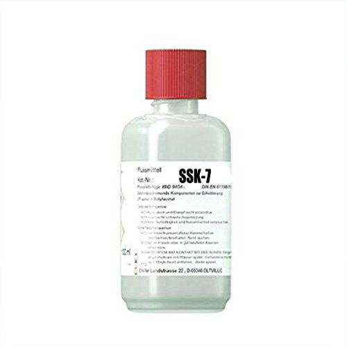 250 ml Flussmittel SSK-7, No-Clean Elektronik-Flussmittel mit 7% Feststoff, perfekt zum SMD-löten, Handlöten und Litzenverzinnen, höherer Harzanteil (204200241)